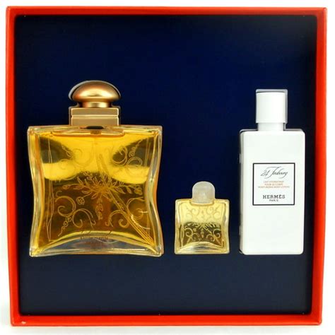 fauburg hermes|Hermes 24 faubourg gift set.